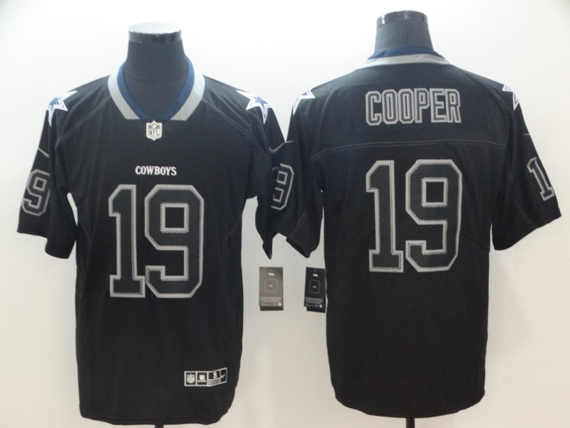 Men's Dallas Cowboys Amari Cooper #19 Black Alternate Jersey